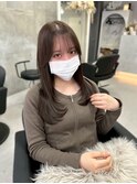 韓国レイヤーカット/ブリーチ/レイヤーカット/ハッシュカット/