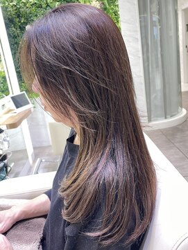 エアー 久留米(AIR) 【久留米】 暗めカラー/レイヤー/髪質改善ストレート