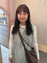 メルト 西梅田店(melt)&nbsp;ふんわり感がかわいいマロンブラウン