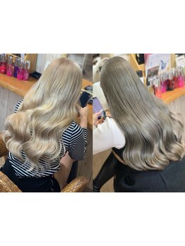 初めての方も相談しながらデザインを選べて手軽にイメチェンが叶う♪ナチュラルからこなれ感派手髪まで◎