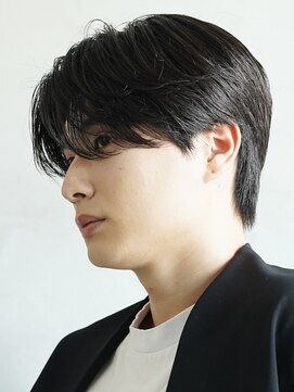 フィフス 仙台(fifth) 仙台センターパートニュアンスパーマフェザーパーマ刈り上げなし