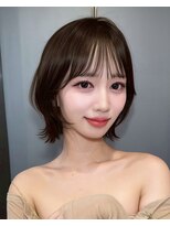 サンドパールス 仙台店(sand PALCE)&nbsp;韓国顔周り/ハイレイヤーカット/ミディアムレイヤーカット/仙台