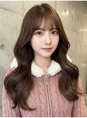 着物ヘア/大人ガーリー/ダークアッシュ/似合わせカット/三宮元町