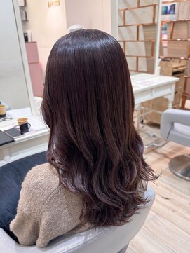 ボネッカ 鶴見(BONECCA) 【成田悠里】イルミナワンカラー◎暖色ブラウン