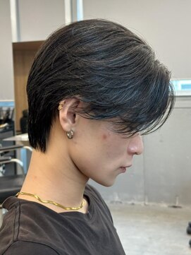 エルマーク 京都駅前(L-MARK) マッシュヘア/黒髪/メンズカット/men's/メンズ/眉毛