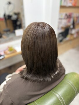 ロッソ ヘアアンドスパ 獨協大学前店(Rosso Hair&SPA) くびれボブ