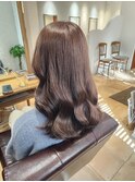 チョコブラウン　20代30代髪質改善大人キレイ大人可愛い