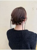 【snuw mina】ヘアセット/ボブアレンジ/お呼ばれヘア