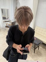 シー ヘアデザイン(see hair design) ミルクティーベージュ