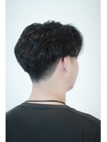 ノンスタイルノンコンセプト 美容室(Nostyle‐Noconcept)&nbsp;メンズショートフェザーパーマデザイン