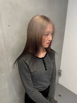 レオクマ 長野(REOKUMA)&nbsp;174. 前髪カット/デザインカラー/ブリーチ/顔周り