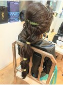 プリンセスヘアセット