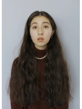 バロウ(BURROW) 【BURROW】ロングウェーブヘア<<キハラシンゴ>>