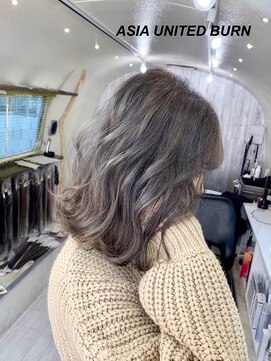 エイジア ユナイテッド バーン(ASIA UNITED BURN) ◆ASIA◆ smoky gray