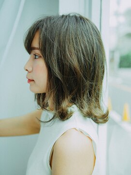 アラワラブルー(arrawarra blue) ドーリー外ハネミディ/20代/30代/40代/50代/倉敷/白楽町