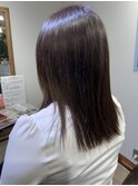 セミロングスタイル