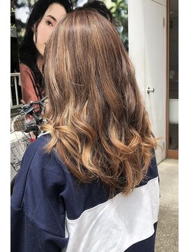 バサ 鷺ノ宮店(BASSA) 【木下 カラー】シアーグレージュ×ラフウェーブ