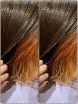 ネロ ヘアデザイン(Nero hair design)&nbsp;オレンジ系カラー