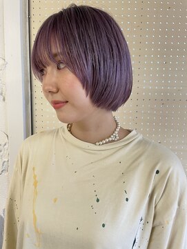 ルーム(Loom.) ビタミンカラーパープルマッシュボブ