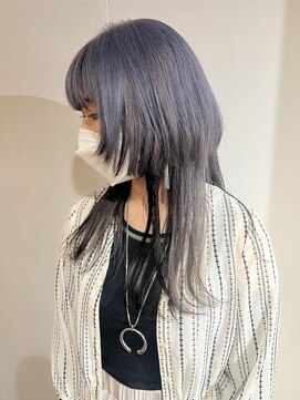 チェリーコーク ウブ(CHERRY COKE ubu) ロングウルフボブ