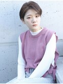 天神【BIRTH】ショコラアッシュ×春パーマショート　4