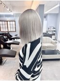【OZ田中】ホワイトアッシュ#ブリーチ＋カラー
