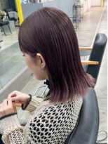 ノード(NODO) ピンクパープルの切りっぱなしロブ