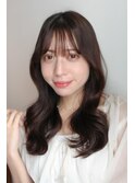 韓国風セミロング