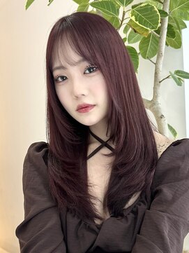 ヨロ 上野(YOLO) ハイライトカラーミルクティーベージュケアブリーチダブルカラー