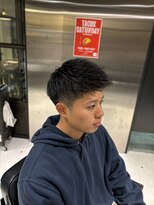 フランクスバーバーザスタンド(Frank’s barber the stand)&nbsp;メンズアップバングビジネスショートフェードF