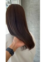 ジーナ 本八幡(Zina)&nbsp;大人かわいい20代30代40代小顔ショコラベージュ　Zina本八幡