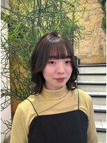 ゼスト 吉祥寺店(ZEST)&nbsp;透明感オリーブベージュ＋顔周りレイヤー/吉祥寺/石橋