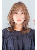 ガリカ 大名(Gallica) ゆるふわ大人可愛いこなれミディ/くびれウルフボブセミロング