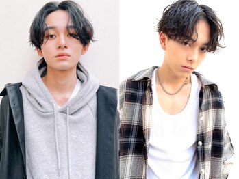 レニーバイエース(LANY by ACE)の写真/【平日限定☆１日1５名限定/cut+パーマ+Tr¥7000】ON/OFFどちらもキマる毎日かっこいいSTYLE≪LANYbyACE≫