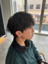 バース 河原町店(BIRTH)&nbsp;ツイストスパイラルパーマツイストパーマメンズマッシュパーマ