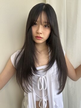 スティロ(stylo) レイヤーカットハイライトショートヘアイルミナカラーオージュア