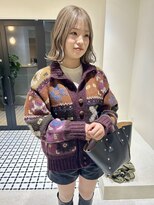 ニール シトロン 名古屋 伏見 丸の内(NEELU citron)&nbsp;【Neelu_citron_tomoya】1ブリーチライトベージュ