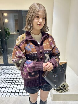 ニール シトロン 名古屋 伏見 丸の内(NEELU citron) 【Neelu_citron_tomoya】1ブリーチライトベージュ