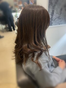 ベリー(berry) ロングヘアー×アッシュベージュ☆