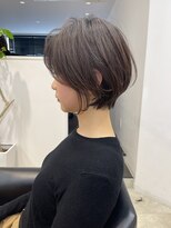 イヴォークトーキョーオーサカ(EVOKE TOKYO osaka)&nbsp;20代30代40代 ショートボブ 簡単セット 耳かけ おしゃれ