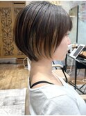 みねスタイル♪ 似合わせ ショート ボブ 30代 40代 小顔 新宿