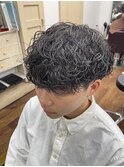 メンズ 波巻きスパイラルパーマ