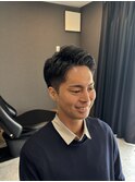 ツーブロ七三