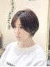 【女性限定】カット+カラー根元染め+エイジングケアTr【ホームケア付】