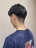 【メンズ限定！】カット＋パーマ　12100円→10000円