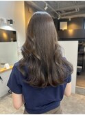 30代40代大人可愛い髪質改善カラーラベンダーグレージュ透明感