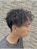 スペインカール/スパイキーショート/フェザーパーマ/北越谷