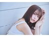 【夏の透明感】カット+プレミアムイルミナカラー+オージュアTR　￥14440