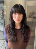 ◎レイヤーカットゼリーパーマロングパーマクルムパーマ表参道