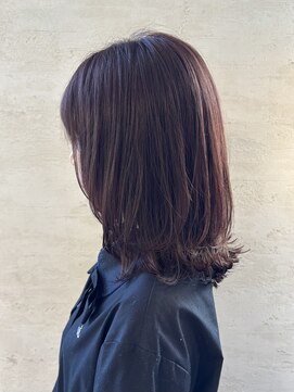 フェイバー 警固店(FAVOR) ピンクラベンダー/レイヤーカット/髪質改善/オージュア/福岡警固